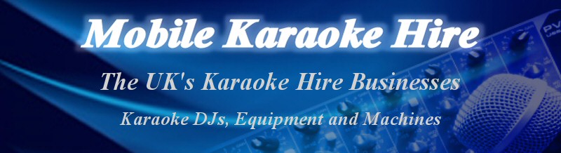 Mobile Karaoke Hire Header